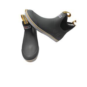 Xtratuf Ankle Deck Boots Gray/Yellow size 10